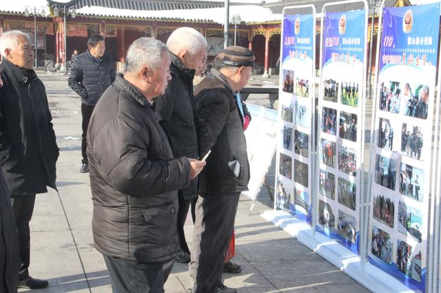 霍山县公安局开展“110宣传日”活动