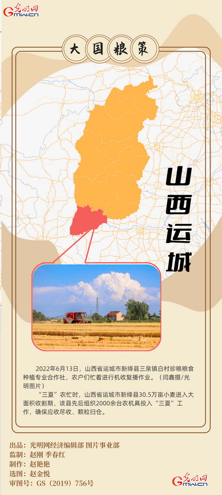 【大国“粮”策】创意海报丨全国小麦收获逾九成又到夏粮好“丰景”